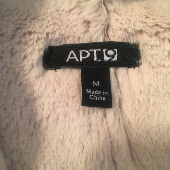 Brown faux fur vest - so soft!! - Picture 4 of 6